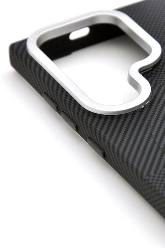 Samsung Galaxy S23 Ultra Uyumlu Dijital Desenli MagSafe Şarj Özellikli Silikon Kapak Kılıf - 2