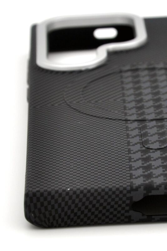 Samsung Galaxy S23 Ultra Uyumlu Dijital Desenli MagSafe Şarj Özellikli Silikon Kapak Kılıf - 4