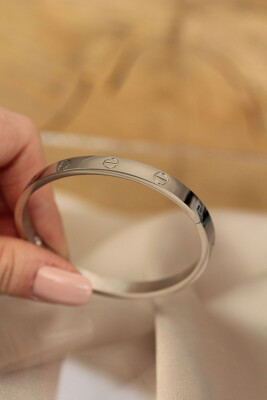 Silver Renk Bilezik - EBJ241026W28655 - 2