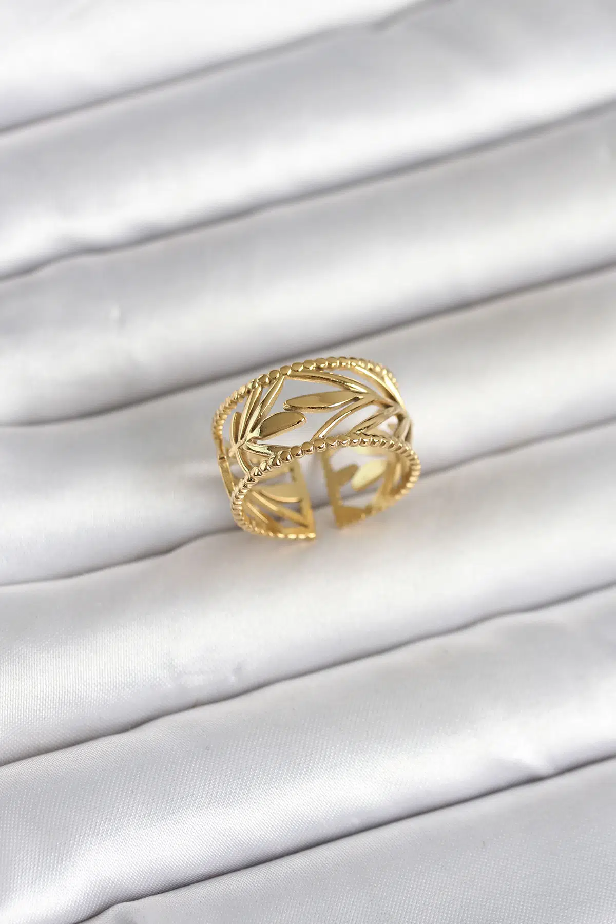 Gold Renk Başak Model Kadın Yüzük - EBJ260418W41957