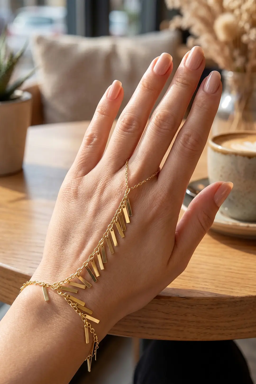 Gold Renk Pirinç Sarkıt Plaka Model Şahmeran - EBJ261010W47141