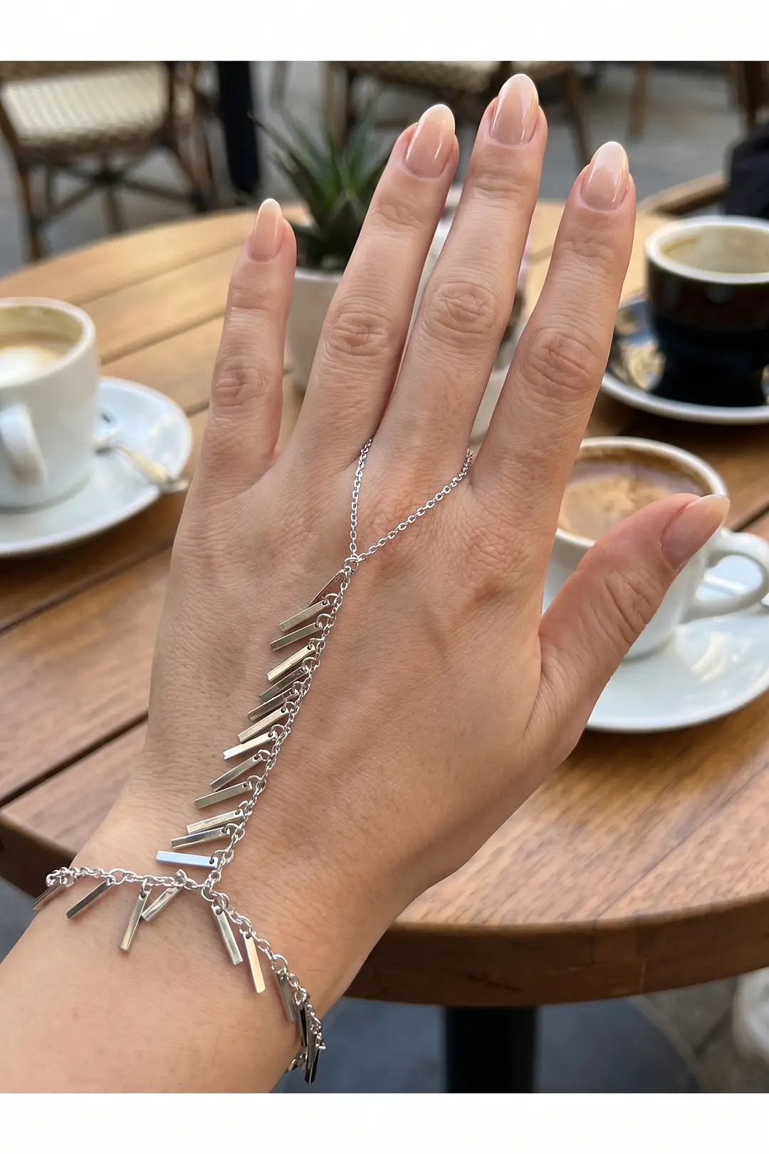 Gümüş Renk Pirinç Sarkıt Plaka Model Şahmeran - EBJ261010W47142