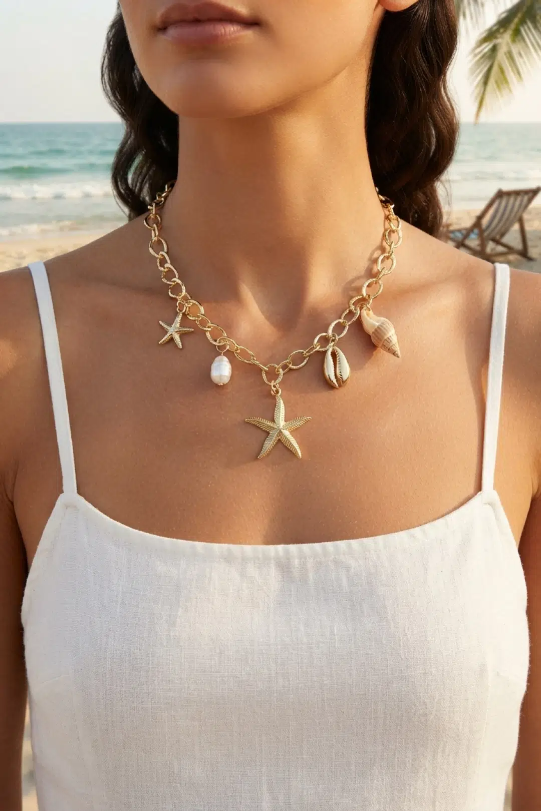 Maris Deniz Yıldızı Charm Kolye - EBJ260808W46004