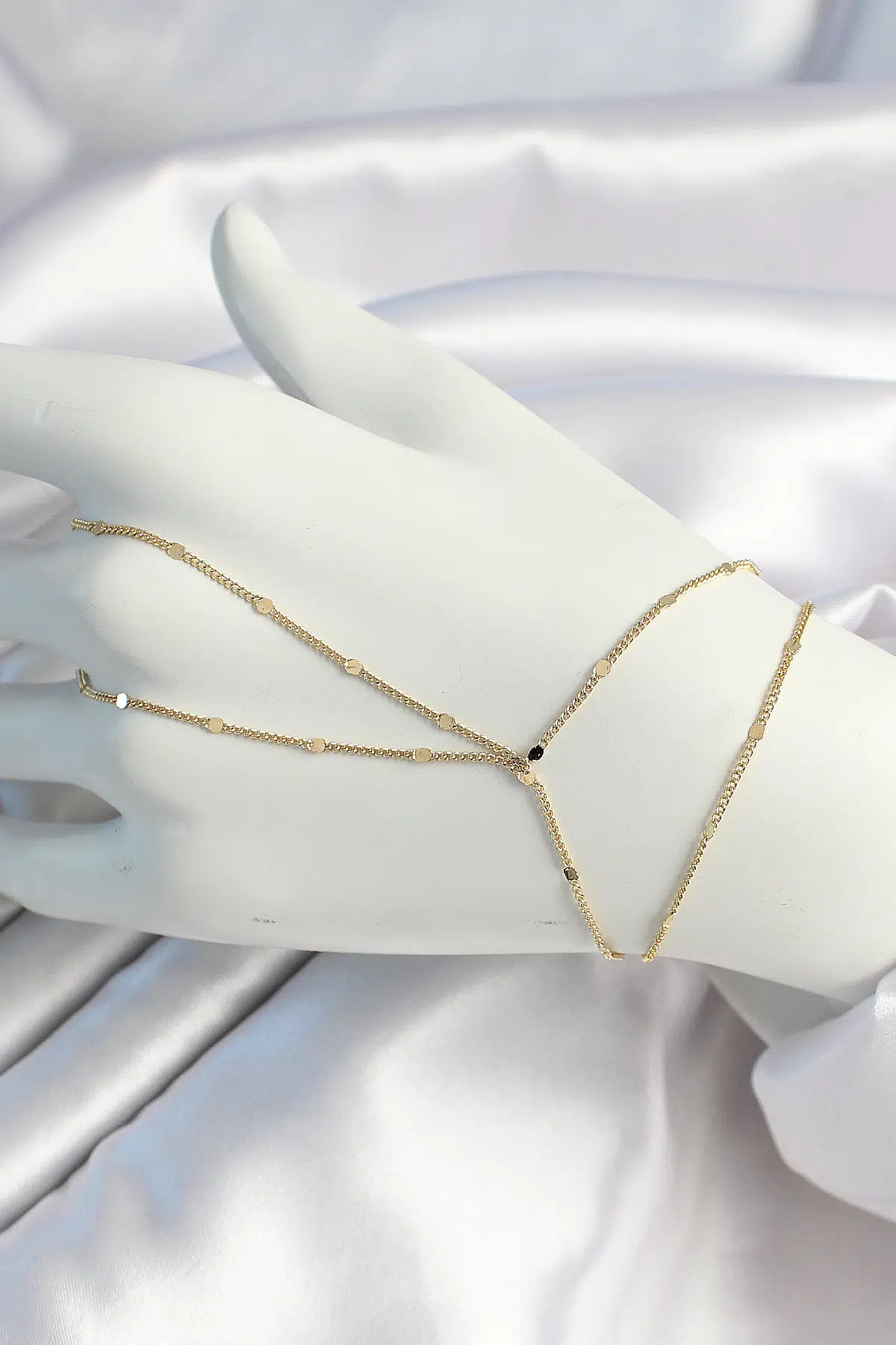 Pirinç Gold Renk Parçalı Ezme Şahmeran - EBJ260725W44230